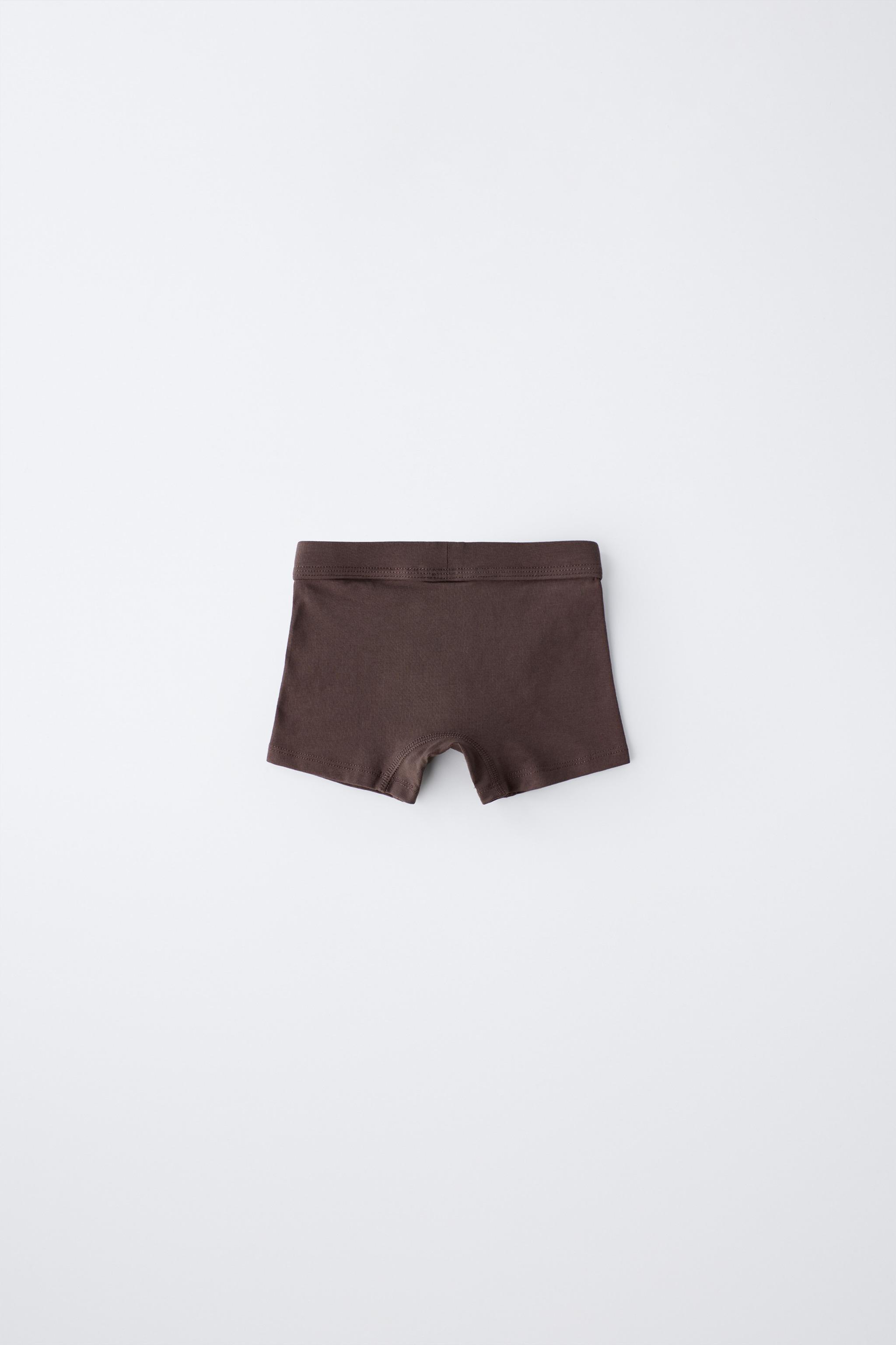 2-6 YEARS/ FIVE-PACK OF LABEL BOXERS